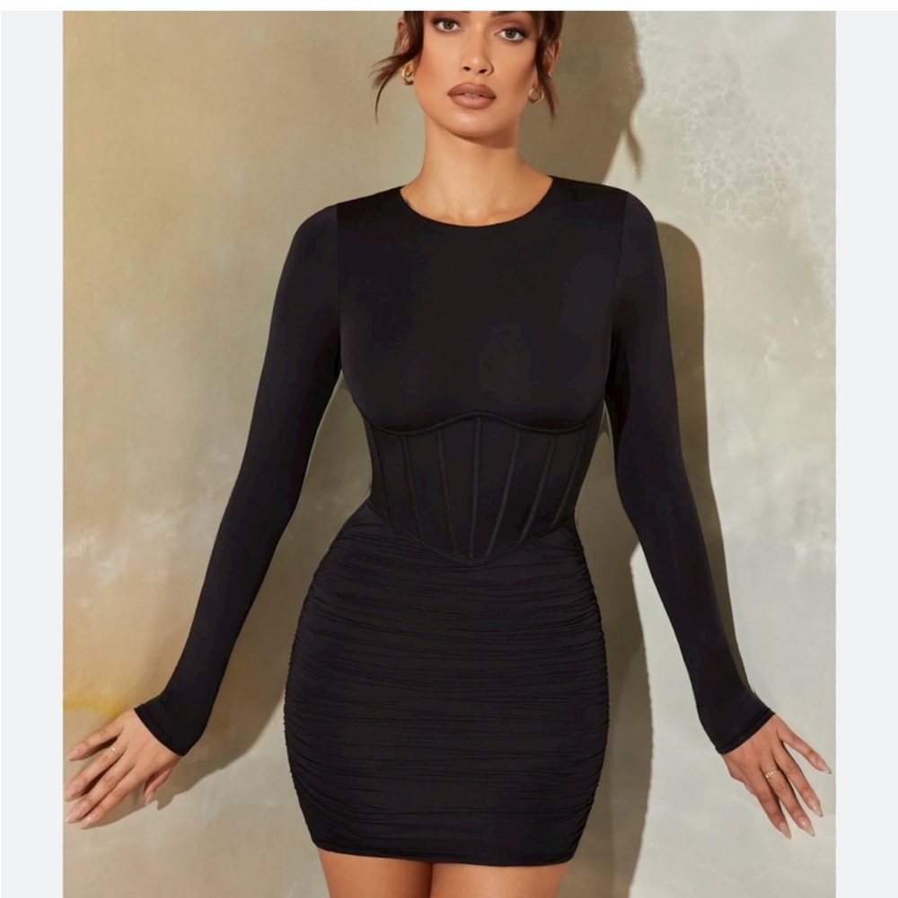Oh polly black dress